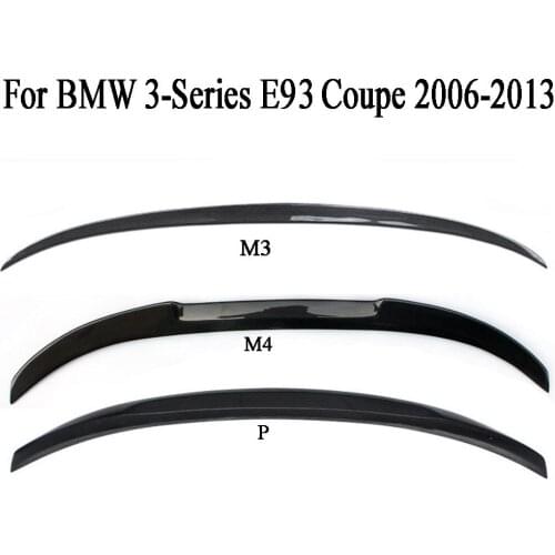 Carbon Fiber Rear Wing Trunk Lid Spoiler Wing For BMW 3-Series E93 Coupe 2006 2007 2008 2009 2010 2011 2012 2013
