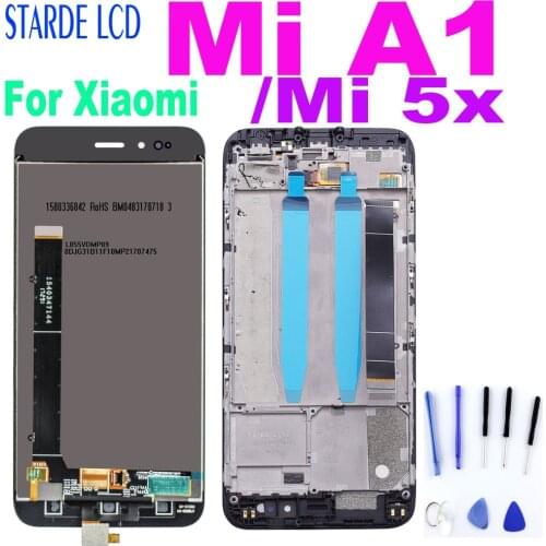 5.5 Inch LCD For Xiaomi Mi A1 MiA1 MA1 5X M5X LCD Display Touch Screen for Mi 5x LCD Touch Digitizer Assembly Parts