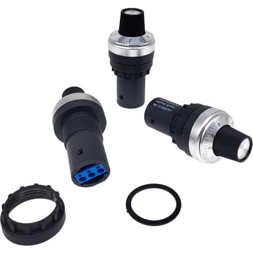 LA42DWQ-22 10K Ohm frequency converter Special variable frequency speed regulating potentiometer LA 42DWQ-22 potentiometer