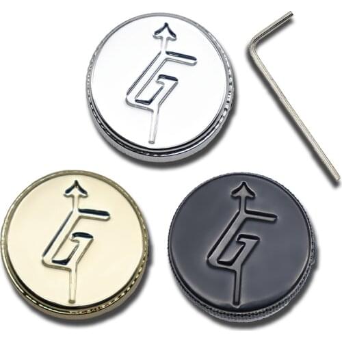 1 Pcs Gretsch “G” Logo Guitar Knob Volume Tone Control Knobs Chrome/Black /Gold