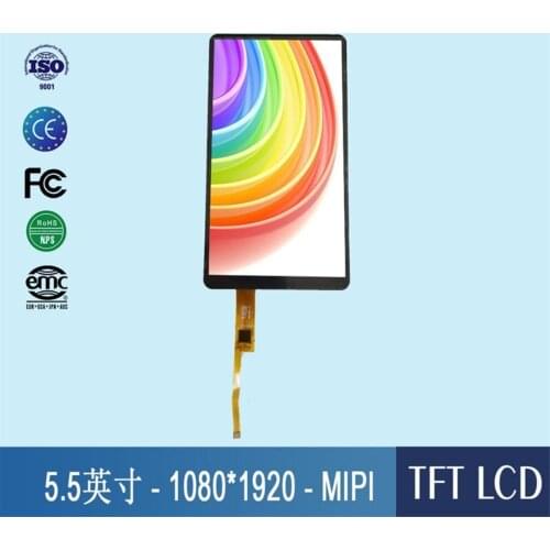 Dawupine 5.5 inch TFT LCD module LCD display module 1080*1920 capacitive touch MIPI interface screen