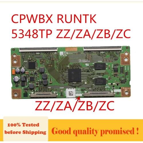 5348TP Logic Board CPWBX RUNTK 5348TP ZZ ZA ZB ZC for SHARP ...etc. Original Product CPWBXRUNTK T-con Board Universal TV Card