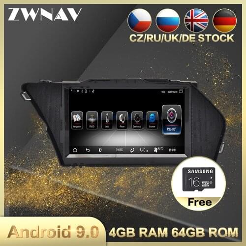 4G+64G Android 9.0 Car DVD Player GPS Navigation For Mercedes-Benz GLK-X204 2008-2015 car auto radio video stereo Wifi head unit