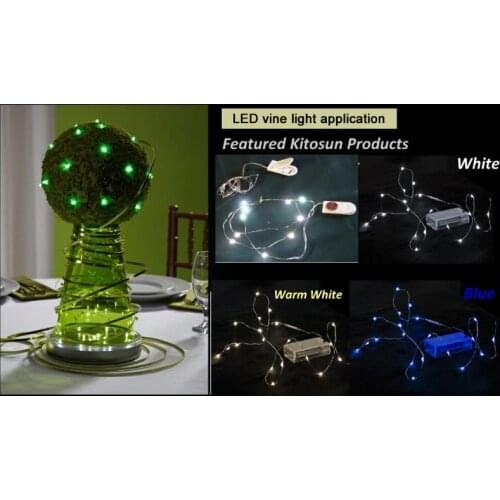 Free shipping!!! Wholesale 50pcs/Lot Wedding Decoration Battery Operated LED String lights Mini LED Fairy Lights Strings Xmas