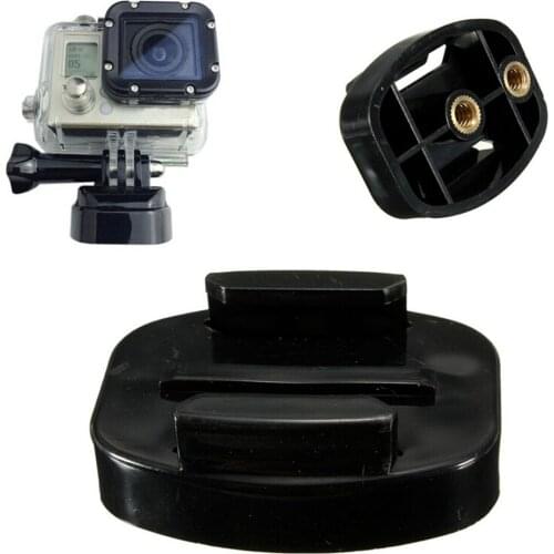 Quick Release Plate Tripod Bracket Base Mount For GoPro Hero 8 7 6 5 4 Black SJ4000 For Xiaomi Yi 4K Camera With 1/4 Inch Nuts