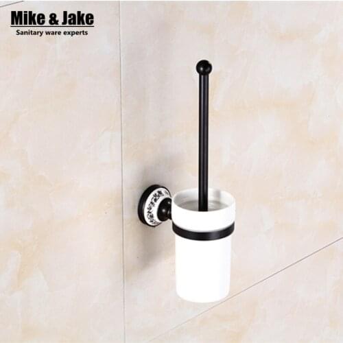 Bathroom copper black bronze toilet brush holder suits Archaize toilet holder Bathroom hardware accessories Toilet brush holder