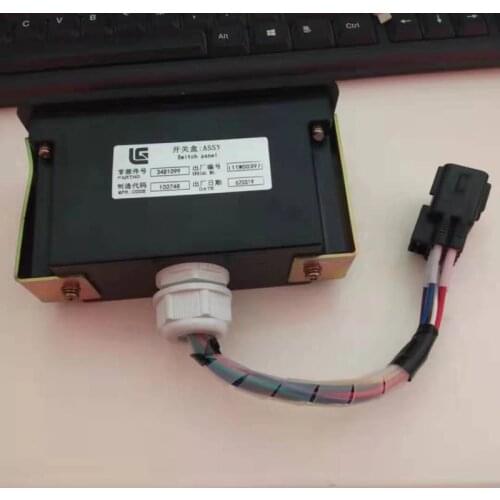 FOR Liugong Excavator Parts Original Liugong 922D Control Panel Part Number 34B 1099 High Quality Accessories Free Shipping
