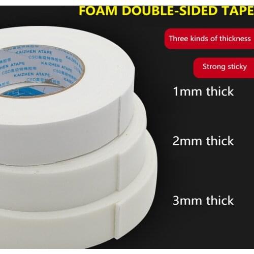 Foam Double-Sided Tape, Thick Double-Sided Tape, Strong Adhesion to The Wall, High-Viscosity Fixed Foam Sponge Double-Sided Tape