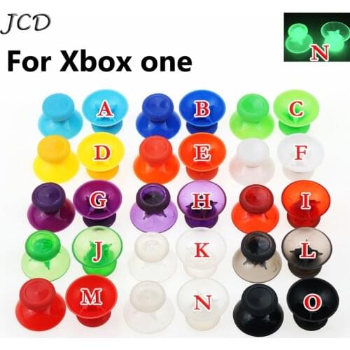 JCD 2pcs/lot 3D Thumb stick Cap Analog Joystick Stick for XBox One Controller Analogue Controller Caps Mushroom