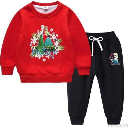 Boys Girls Clothes Sets Sweatshirts+Pants 2 Piece Suits Casual Toddler Kids Sportswear Outfits