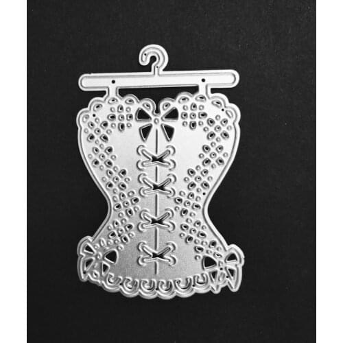 Corset Metal Cutting Dies Stencil DIY Scrapbooking Album Stamp Paper Card Embossing Crafts Decor