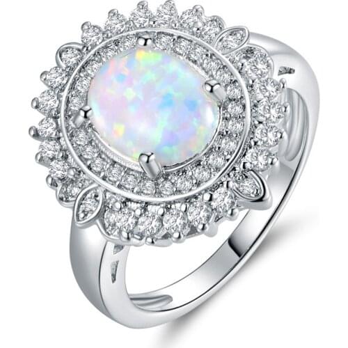 Snake-shaped natural shell titanium steel ring Crystal from Swarovskis personalized net red luxury ring bracelet