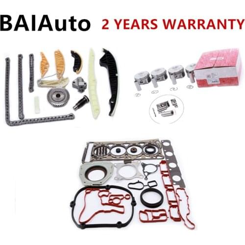06H109467N Piston Rings Timing Chain Tensioner Cylinder Gasket Engine Repair For Audi A4 Q5 TT VW Passat Golf 2.0T 06H107065AM