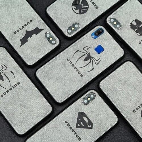 Anti-knock fabric cloth Phone Case For Xiaomi Redmi6 Pro TPU Shockproof Cartoon Cover Soft Case anti-dust Fashion Design Cute