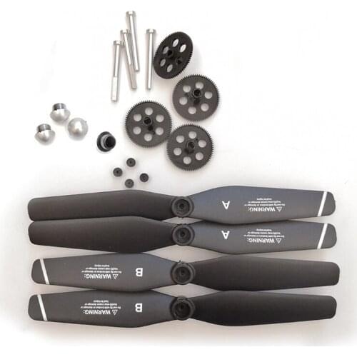 S166 S167 GPS RC drone Quadcopter spare parts S167-GPS blade motor gear propeller blades holder Aluminum shaft KIT