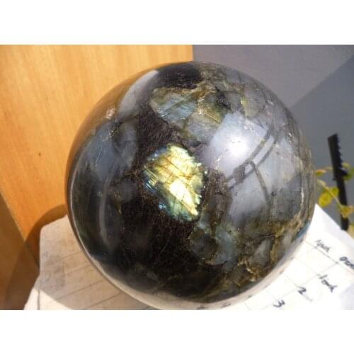 9500g(20.9 lb)184mm Natural Labradorite Crystal Sphere Ball Madagascar
