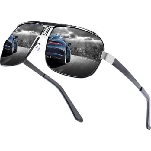 Metal Frame Sunglasses HD Polarized UV400 Mirror Lens Fashion Men Women Anti-glare Driving Eyeglasses Women Men Oculos De Sol