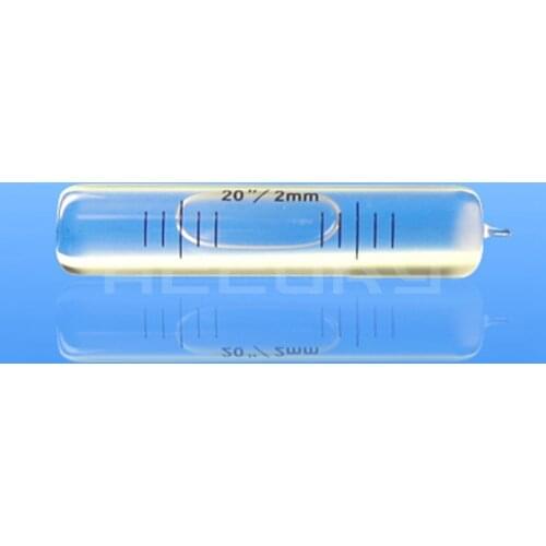 11*55mm Accuracy 20"/2mm High Precision level Glass inclinometer Tubular Bubble Level for FOIF Cylindrical spirit level vial