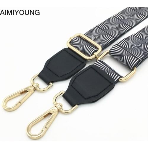AIMIYOUNG Bag Strap Shoulder Bag Belt Handbags Wide Strap Replacement Strap Accessory Bag Part Adjustable Belt For Bags 130cm