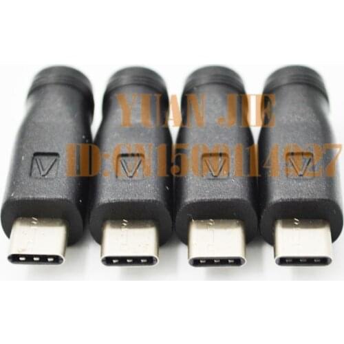 Free shipping High quality DC5.5 * 2.1mm female to type C male 5V 2A phone adapter