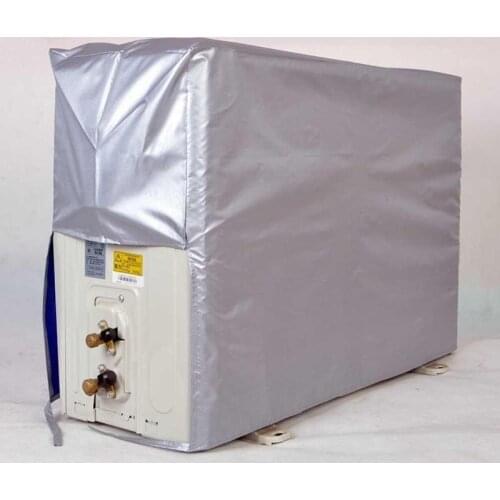 Outdoor Air Conditioner Cleaning Silver Cover Indoor Conditioner Sunscreen Waterproof PEVA Antiseptic Tools Unit Dust Air Cover