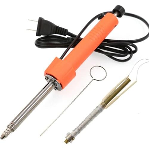 Electric Solder Iron Vacuum Solder Sucker Welding Desoldering Pump Gun 220V 30W Demolition Component Chip Motherboard Repairing