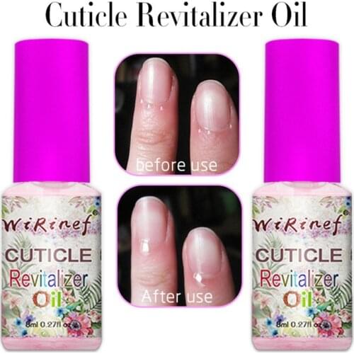 HOT!WiRinef Cuticle Nourishment Flower Fragrance Professional Tools Nutrition Agnail Nail Polish Oil Uv Gel Nail Polish TSLM1
