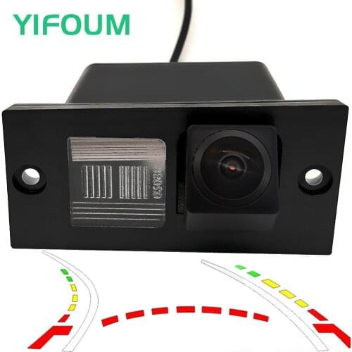 AHD Fisheye Starlight Dynamic Trajectory Car Rear View Camera For Hyundai H1 TQ Cargo Travel iMax iLoad H300 H100 Grand Starex