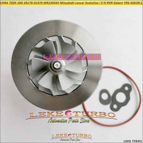 Upgraded TD05-20G Turbo Cartridge CHRA 49178-01470 For MITSUBISHI Lancer Evolution I II III RVR Galant VR4 87-93 4G63 4G63N 2.0L