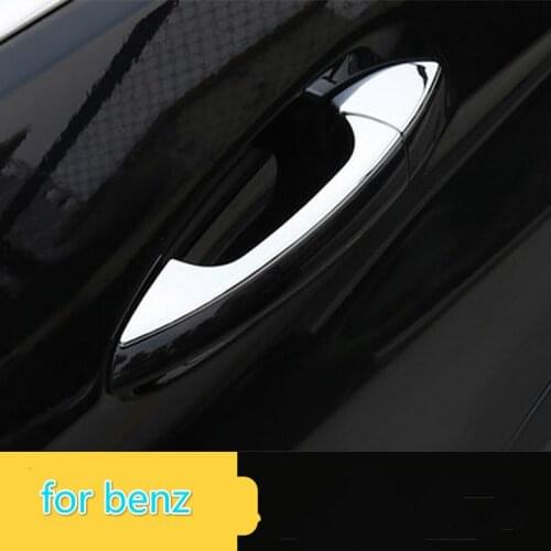 FUNDUOO For Mercedes Benz ML Class W166 2012-2015 High Quality Stainless Steel Door Handle Cover Pad Sticker Molding Styling