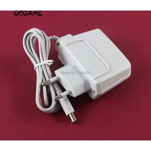 OCGAME 20pcs/lot Replacement EU Plug Charger AC Power Adapter For New 3DS XL LL For NDSi DSi XL 2DS 3DS 3DS XL