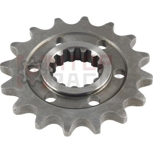 525 16T Motorcycle Front Sprocket For Yamaha FZ-07 2015-2017 MT-07 2014-2019 XSR700 2016-2018 FZ8 2010-2015 FJ-09 2016-2017