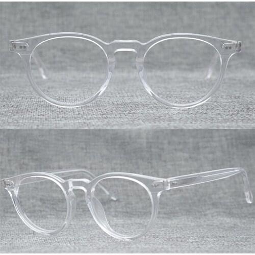 Flat mirror myopia frame classic glasses plate frame
