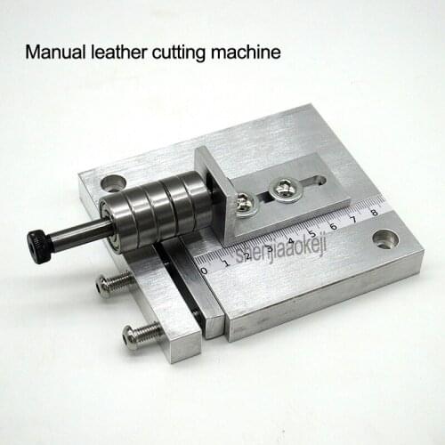 Manual Leather cutter Desktop DIY handmade leather cutting machine leather paring tools can be cut to width within 60MM 1pc