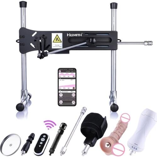 HISMITH Kliclok Premium Sex Machine App Control sex machines for adults 120W Turbo Gear Power sex Machine For Man/Women/Couple