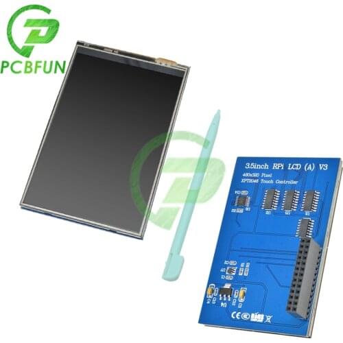 3.5 inch for Raspberry Pi 4 TFT Touch Screen 3.5" RPI LCD (A) V3 TFT LCD Touch Display Module 320x240 ili9486/88 R61581 LCD IC