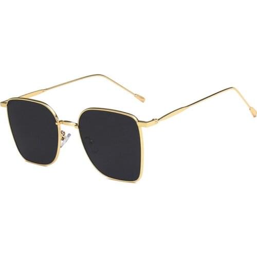 Good Quality Square Sunglasses Women Eyewear Men Vintage Anti-UV Sun Glasses Female Shades Male Oculos