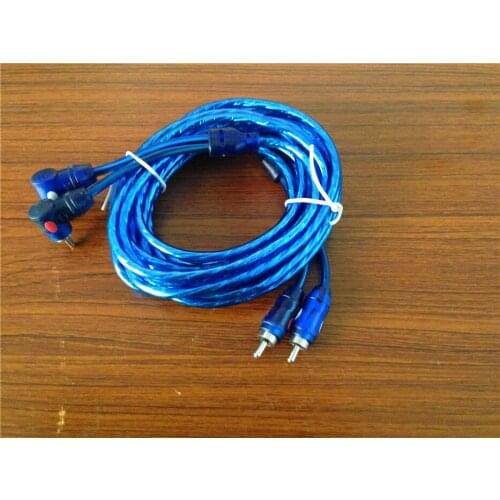 STARPAD For Modified car stereo audio cable with a wire must subwoofer RCA audio cable 5 m necessary Modified car stereo wire