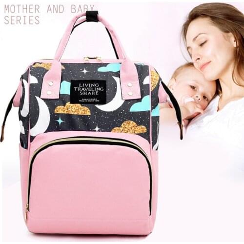 Nappy Backpack Bag Mummy Large Capacity Bag Mom Baby Multi-function Waterproof Outdoor Travel Diaper Bag For Baby Care Backpack