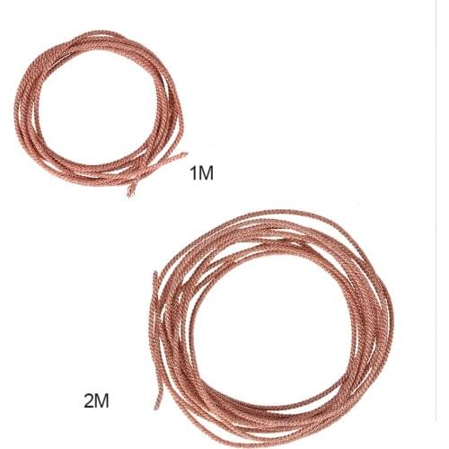12 Strands Speaker Lead Wire Subwoofer Woofer Lead Wire Repair Braided Copper Wire 1m or 2m Optional