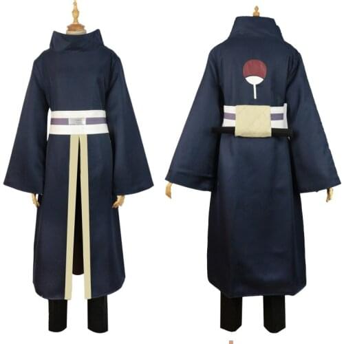 Uchiha Sasuke Anime Cosplay Costume Adult Japanese Halloween Suit L321