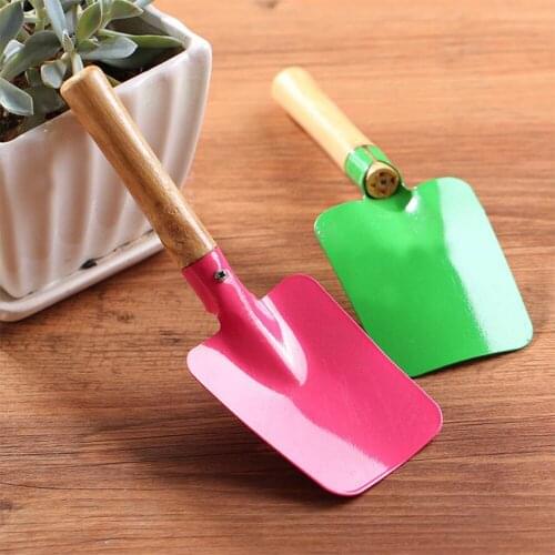 Green Plants Flowers Potting Mini Flower Shovel Multi-functional Small Spade Shovel Household Gardening Tool Color Random 1080B