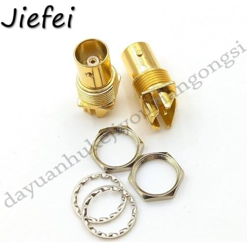 20 pcs BNC female jack center solder mount