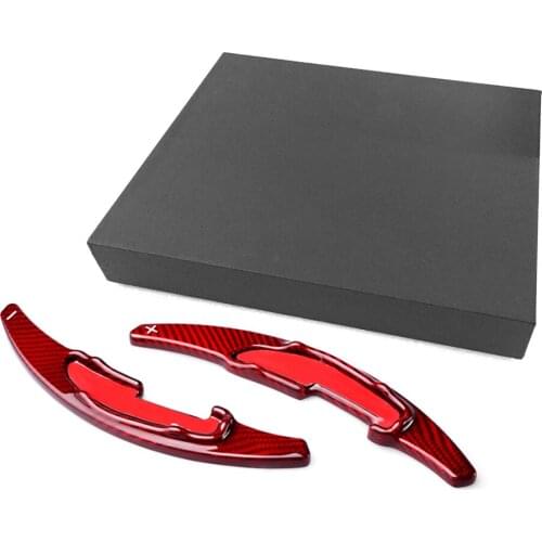 Car Steering Wheel Accessories Shift Paddle Extension Shifter Carbon Fiber For BMW M2 M3 M4 M5 M6 X5M X6M