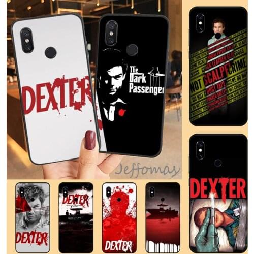 Dexter famous tv show Phone Case For Xiaomi Redmi note 7 8 9 t max3 s 10 pro lite coque shell cover funda