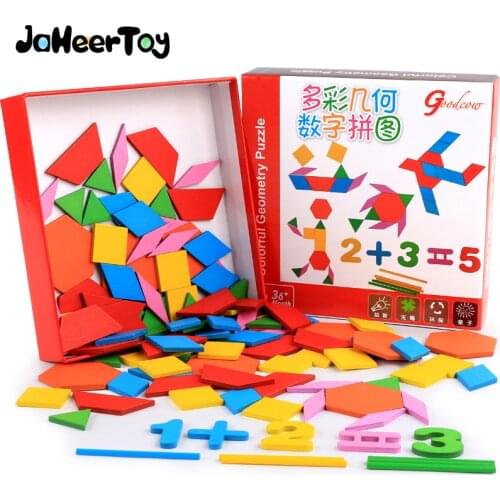 JaheerToy Baby Math Toys for Children Wooden Educational Toy Montessori Count Figure Kids Gifts