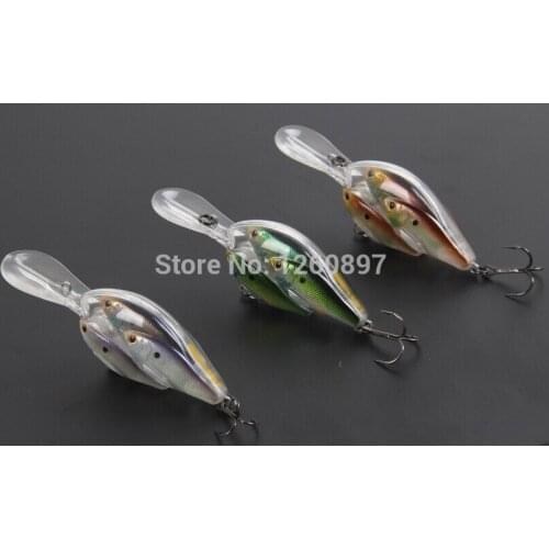 Crankbait Hard Fishing Bait 65mm 18g 0-2.5m Fish School Crank Fishing Lure Artificial Fishing Lures noise model