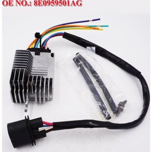 Radiator Cooling Fan Control Module for Audi A4 A6 A4 Quattro A6 Quattro 8E0959501AG 8E0 959 501AG Fan Control Unit Module