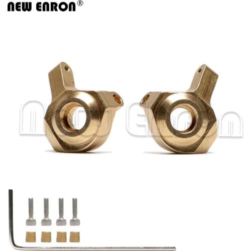 NEW ENRON 2P Brass Front Knuckle Arm Upright For RC Car 1/24 Axial SCX24 1967 Chevrolet 90081 C10 4WD-RTR AXI00004 AXI90081T2