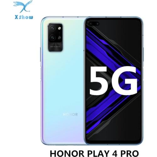 Original Honor play 4 pro 5G smartphone 8GB 128GB 6.57inch Kirin 990 4200mAh 40W super charge NFC 40MP Camera mobile phone
